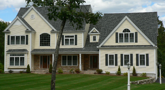 new custom home built by raven homes