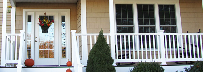 front porch custom built by raven homes