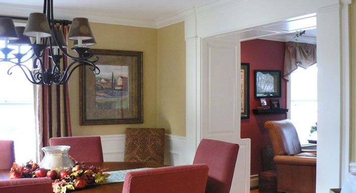 dining room remodeled by raven homes