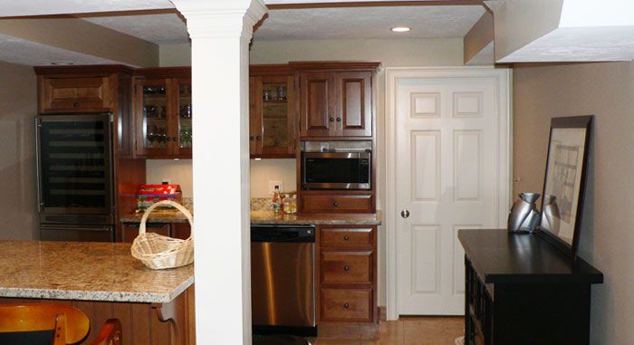 basement remodel by raven homes